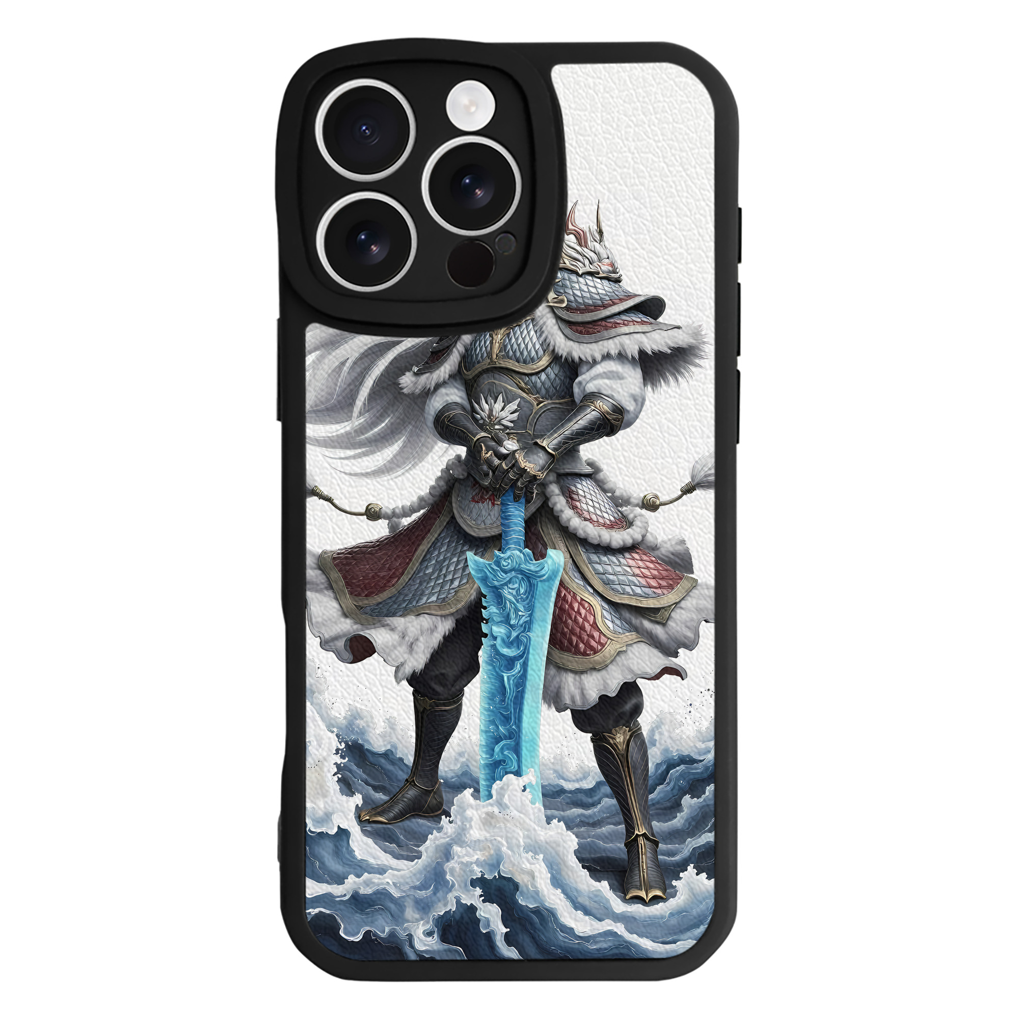 （画像用） Ne Zha 2 ナタ 魔童の大暴れ 【iPhone 16シリーズ対応】シリコンスマホケース（レザー調） 材質：シリコン